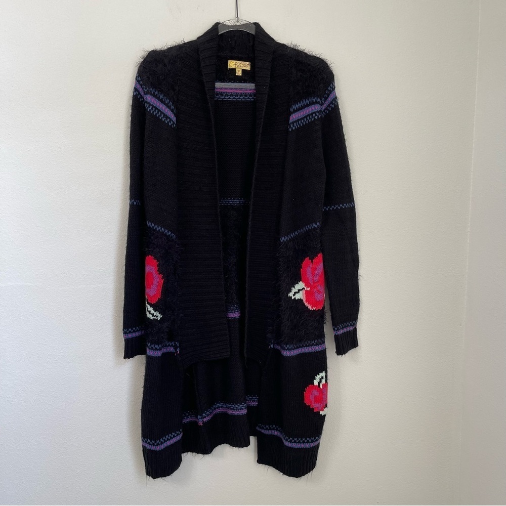 Vera Wang Princess Juniors Open Front Cardigan Sweater Size M